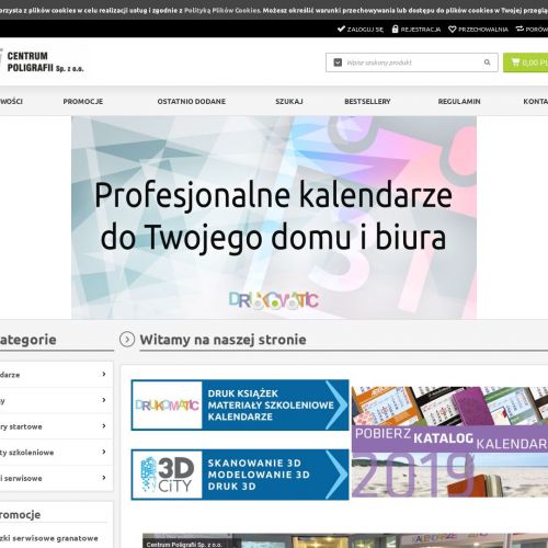 Kalendarze książkowe w Warszawie