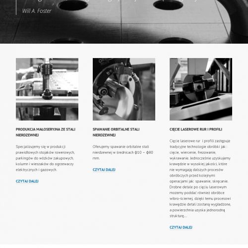 Cięcie profili - Wolsztyn