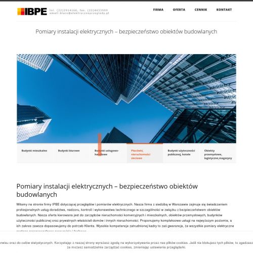 Łódź - przegląd instalacji odgromowej