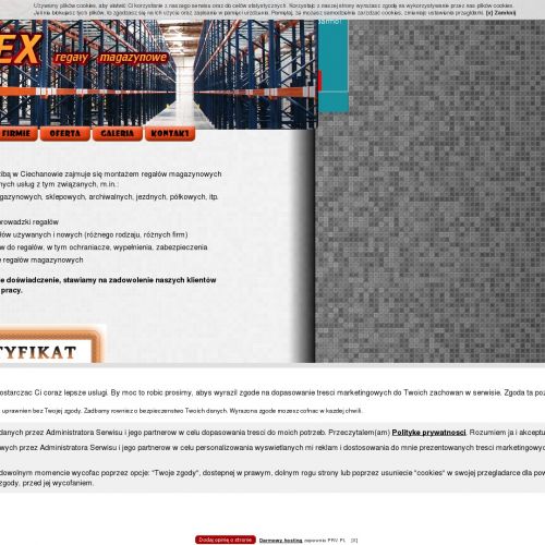 Przeglądy okresowe regałów