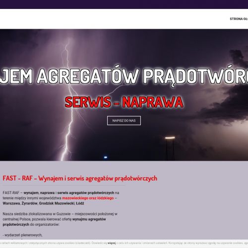 Przewoźny agregat prądotwórczy