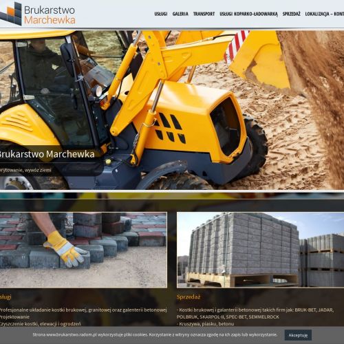 Schody z kostki brukowej Radom