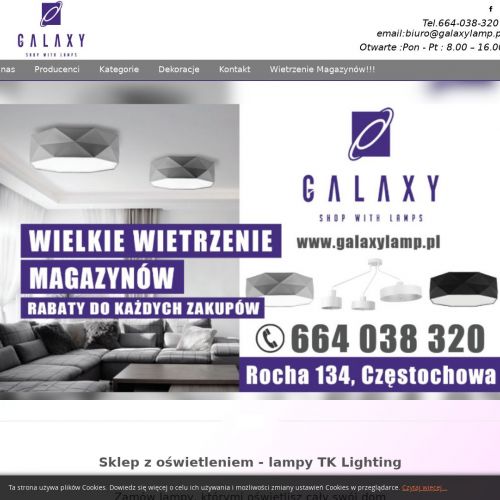 Częstochowa - lampa wisząca tk lighting