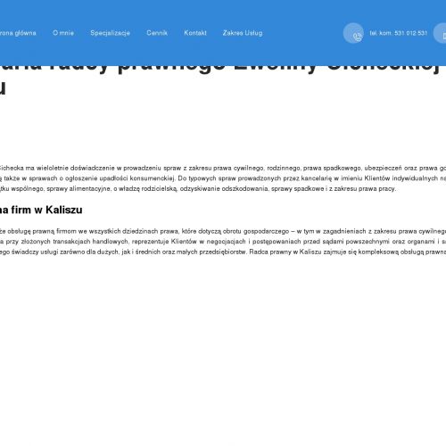 Prawnik - Kalisz