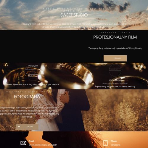 Kamerzysta ślubny w Tomaszowie Mazowieckim