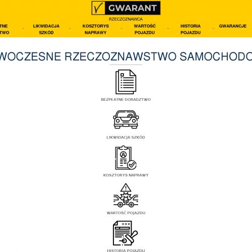 Kalkulacja naprawy pojazdu - Warszawa