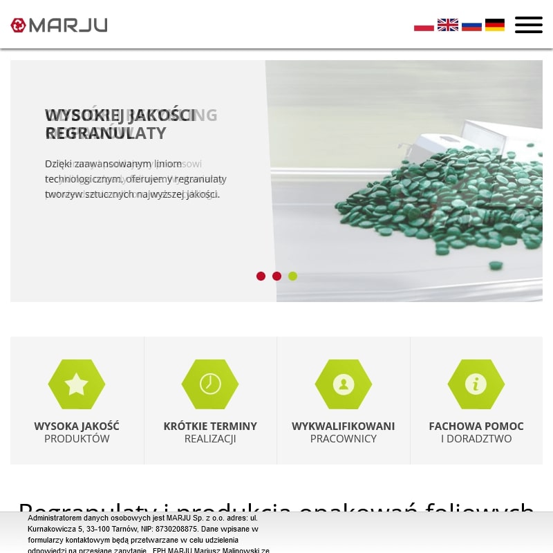 Tarnów - producent worków foliowych