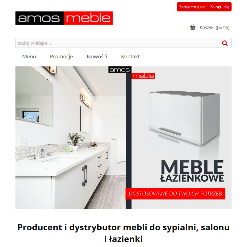 Wisząca szafka łazienkowa w Kępnie