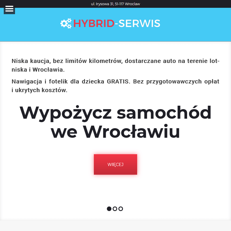 Wrocław - wynajem aut 7 osobowych wroclaw