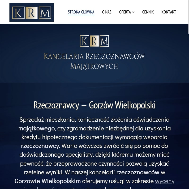 Gorzów Wielkopolski - rzeczoznawca majątkowy