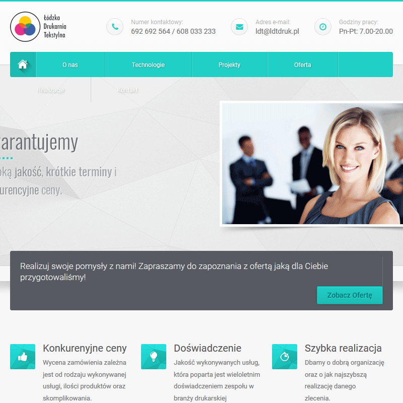 Łódź - tani druk na tkaninach