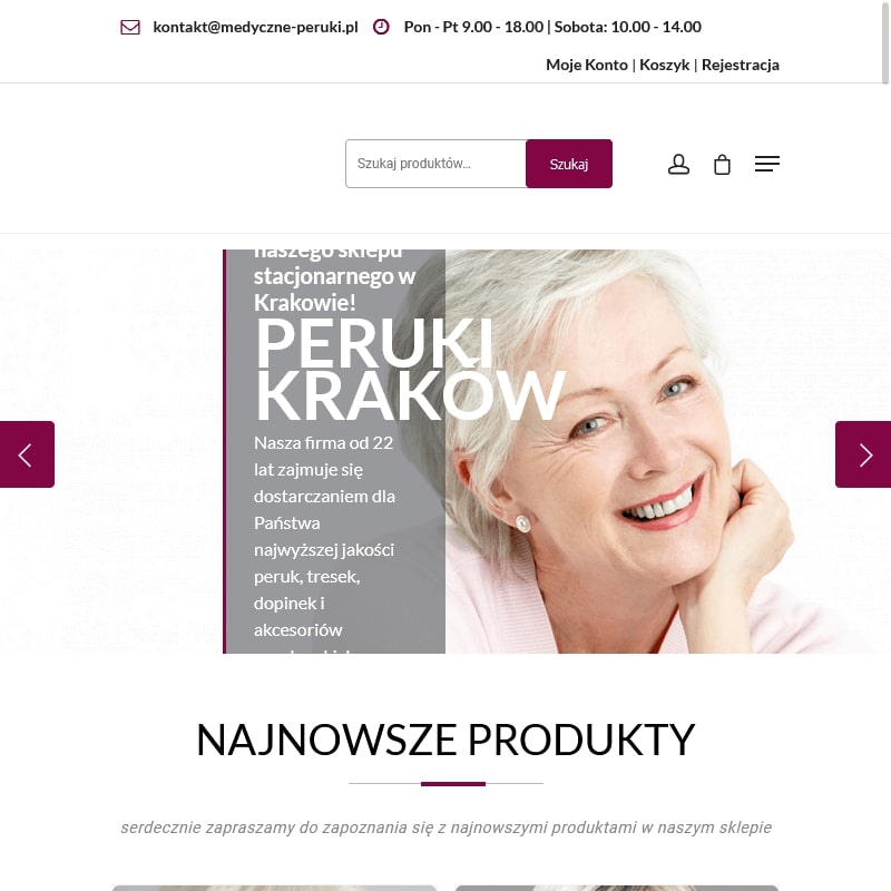 Peruki ombre - Kraków