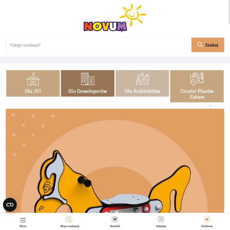 Zjeżdżalnia na plac zabaw z atestem