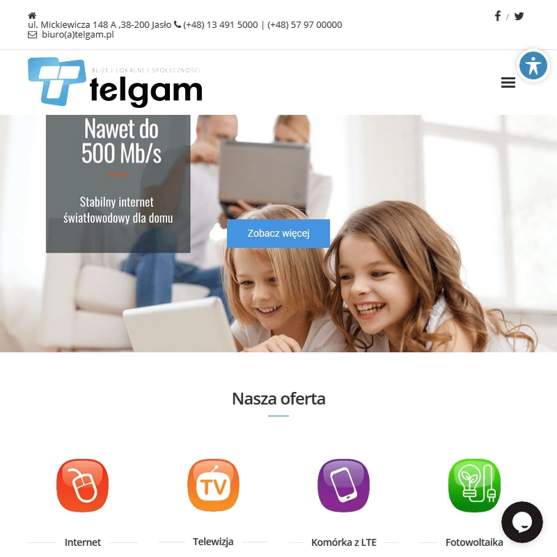 Nowy Sącz - najtańszy internet światłowodowy